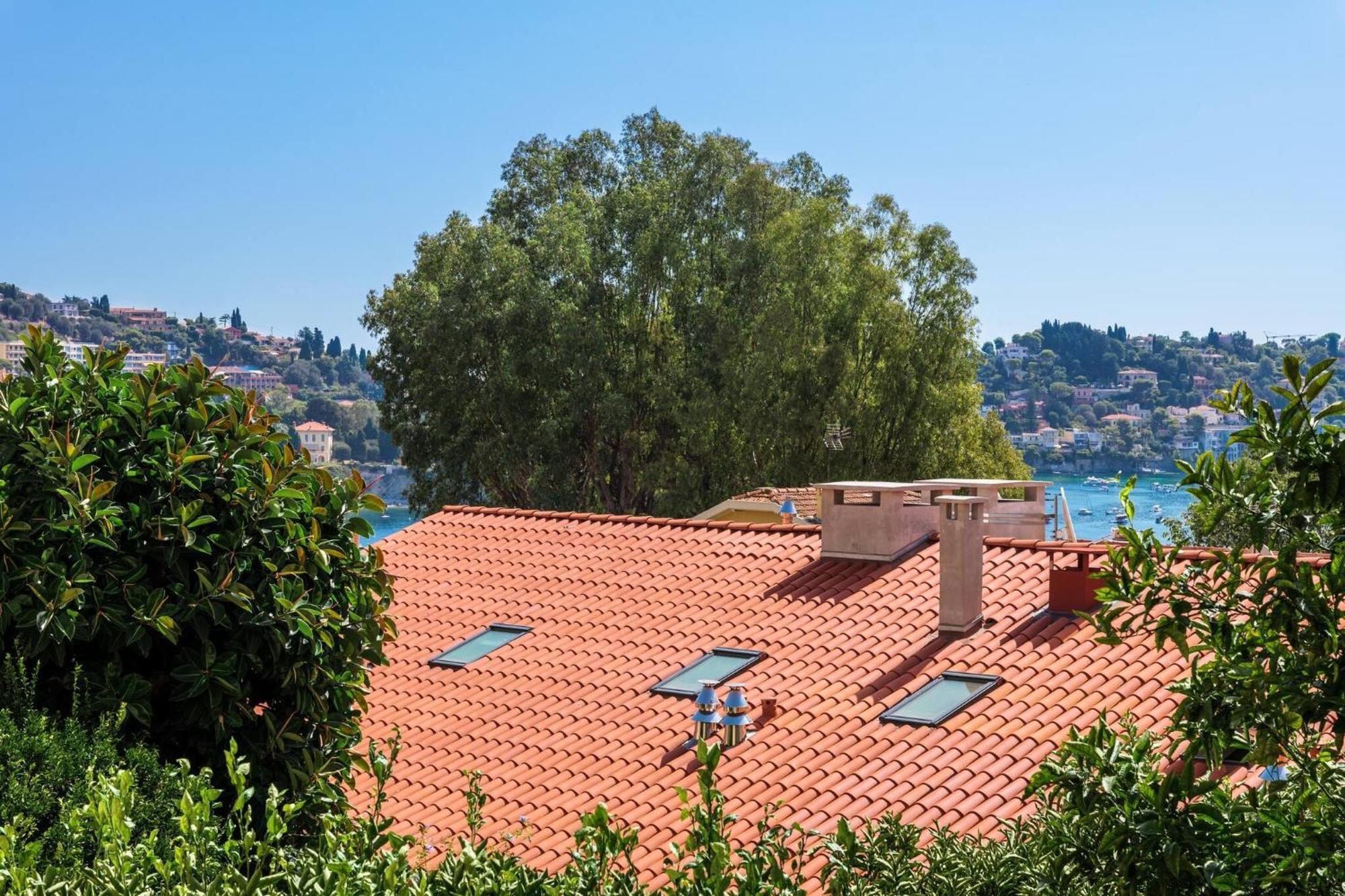 Charmant 3 Pieces Vue Mer Villefranche-sur-Mer Exteriör bild
